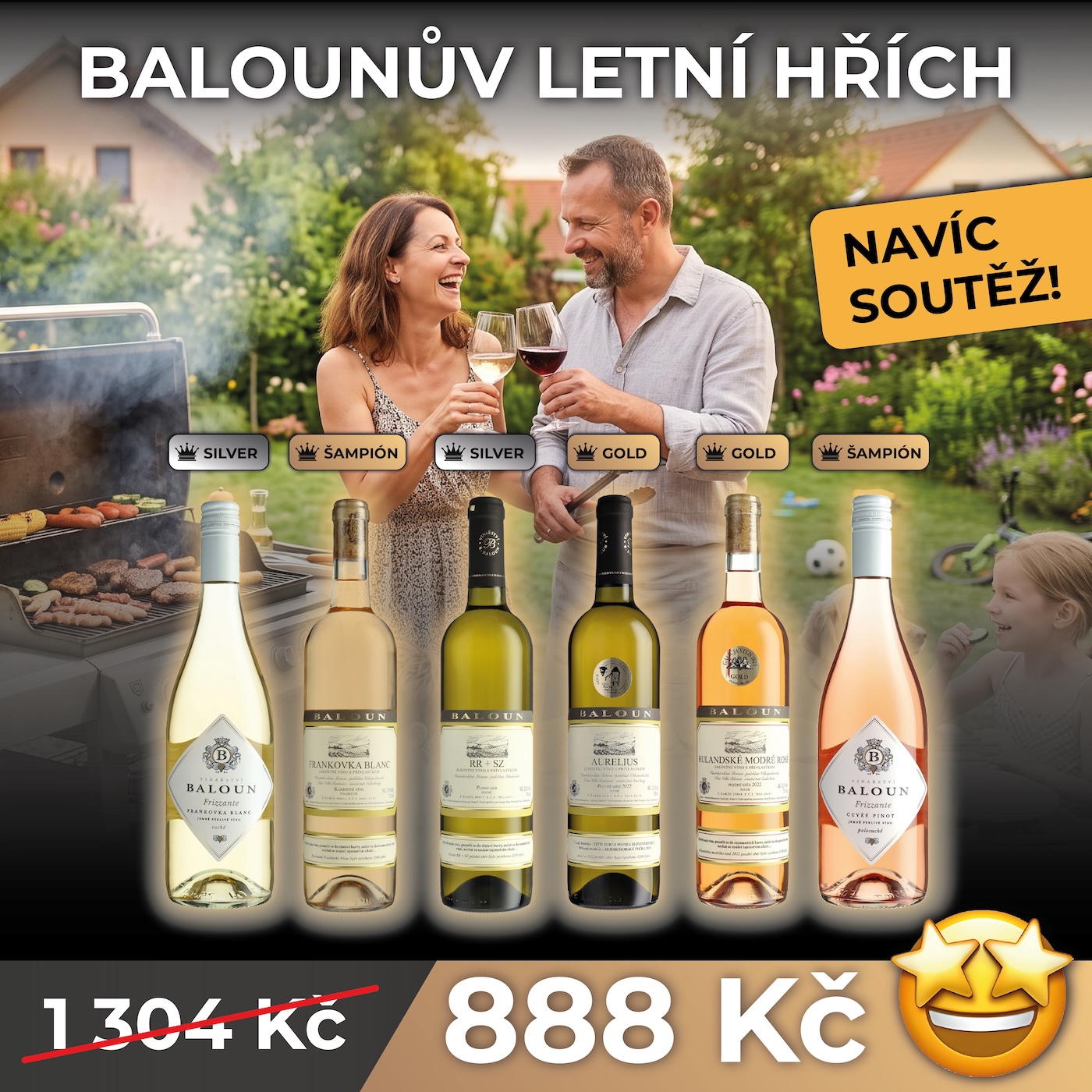 🍷 BALOUNŮV LETNÍ HŘÍCH 🍷