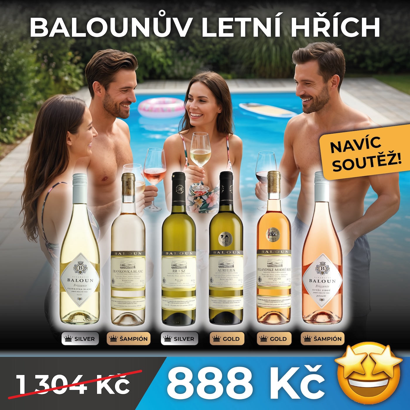 🍷 BALOUNŮV LETNÍ HŘÍCH 🍷